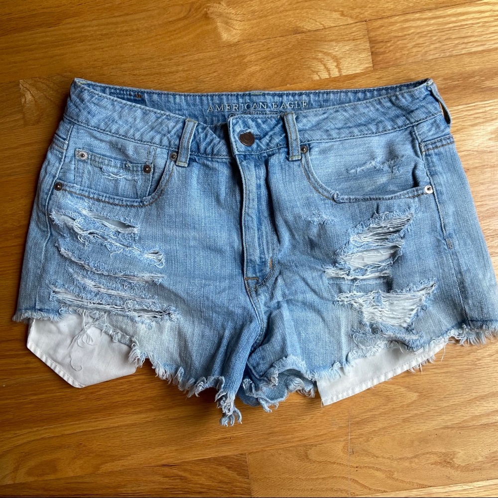 American Eagle Distressed Shorts
